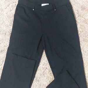 Women's black dressy pants size large